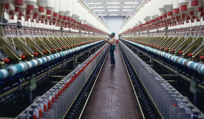 výroba textilu