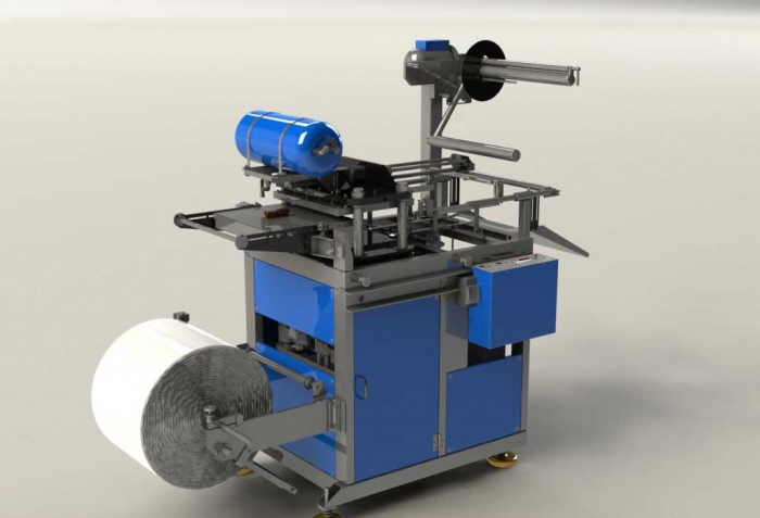 equipment for the production of disposable paper utensils