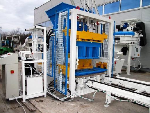 equipment for the production of wall blocks