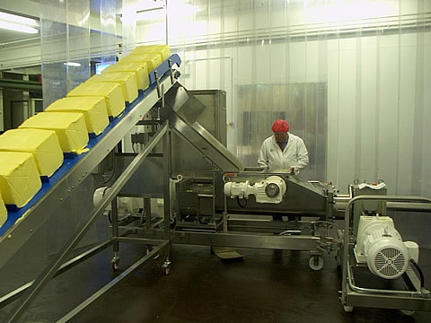 zařízení na výrobu másla