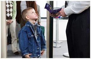 paspoort voor een kind jonger dan 14 jaar oud