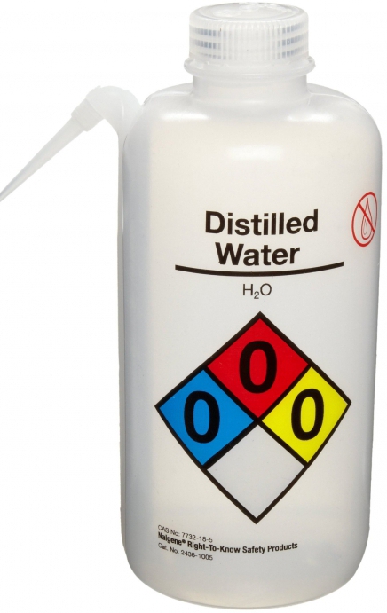Wie viel ist destilliertes Wasser
