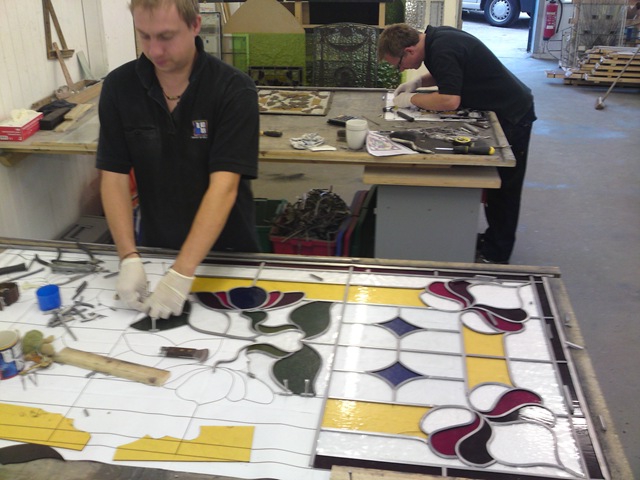 how to make a stained glass window