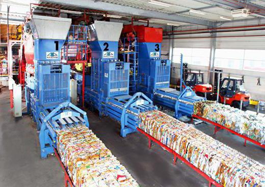 waste paper presses