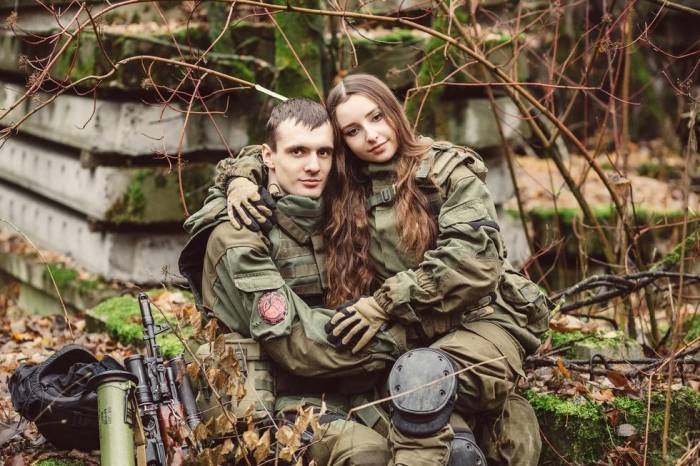 Házas lány katona