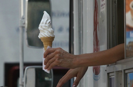 ice cream on wheels