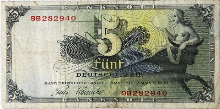 valuta van Duitsland