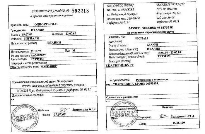 Einladung eines Einzelnen an einen Ausländer in Russland