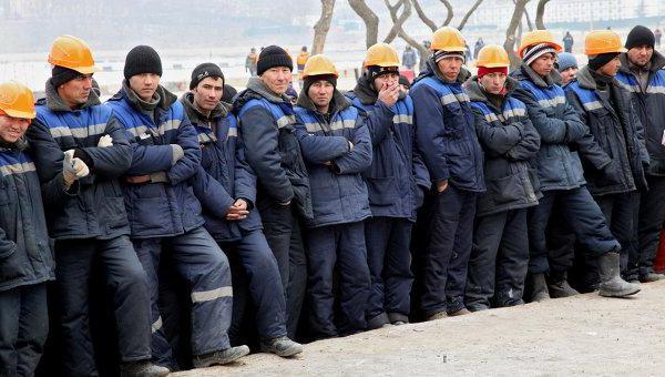 Ruští migrující pracovníci