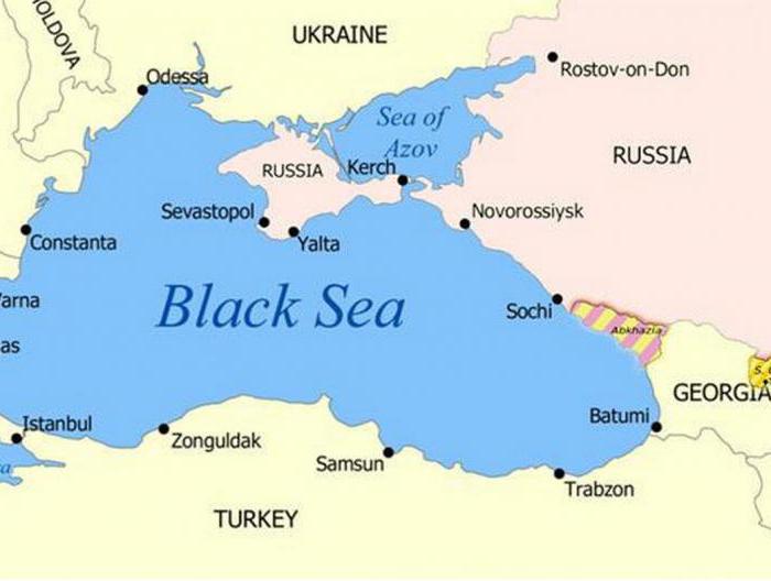 Seegrenze zwischen Russland