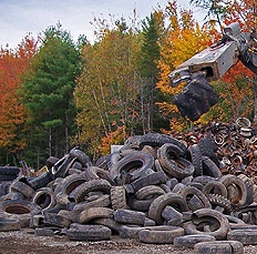 technologie de recyclage des pneus