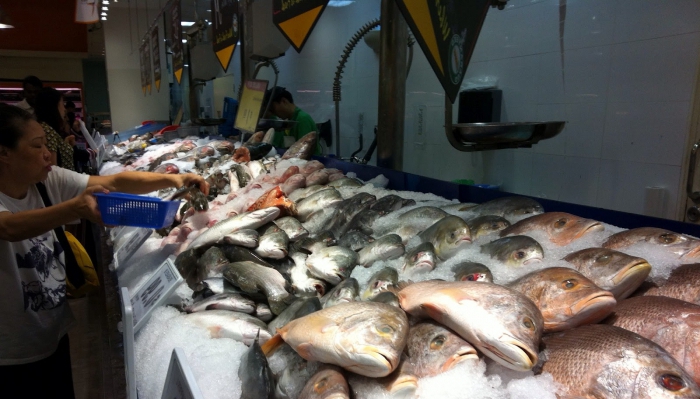 Otevřený obchod s rybami