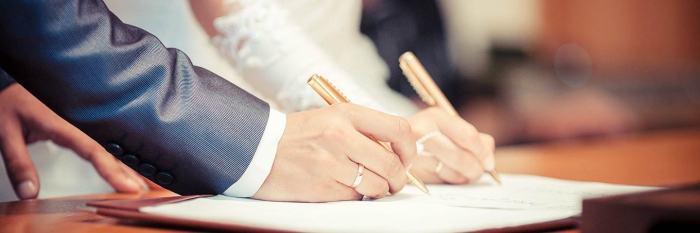 Registrierungspflicht für die Ehe