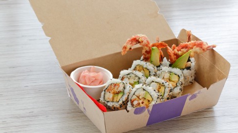 how to open sushi delivery
