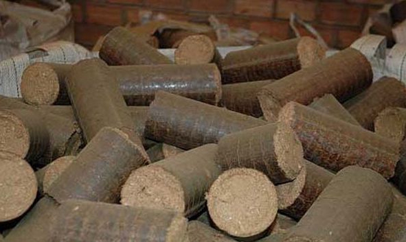 sawdust briquette production