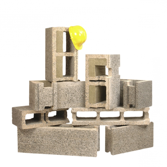 apparatuur voor de productie van houten betonblokken