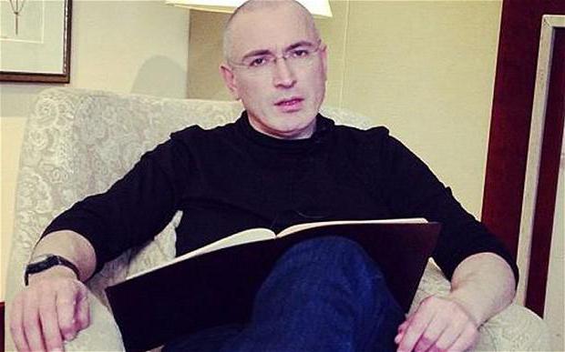 tête de yukos Mikhail Khodorkovsky