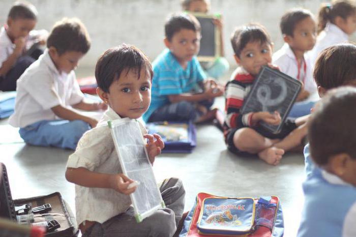 korai gyermekkori oktatás Indiában