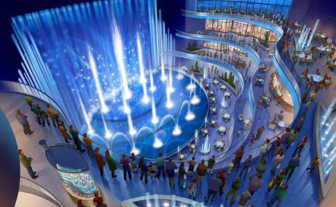 Vegas shopping and entertainment center in Moscow