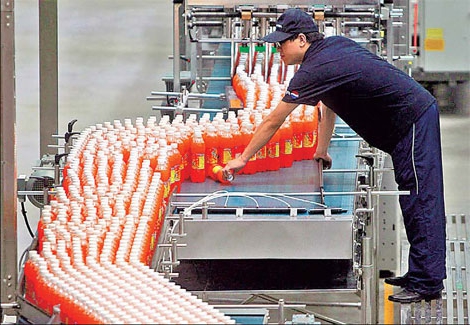 soft drinks production