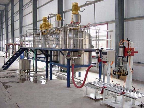 apparatuur voor de productie van antivriesvloeistof