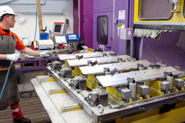 machines voor de productie van aluminiumconstructies