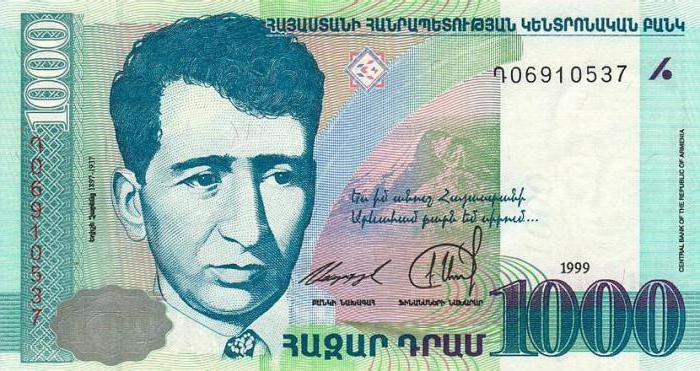 měna Arménie