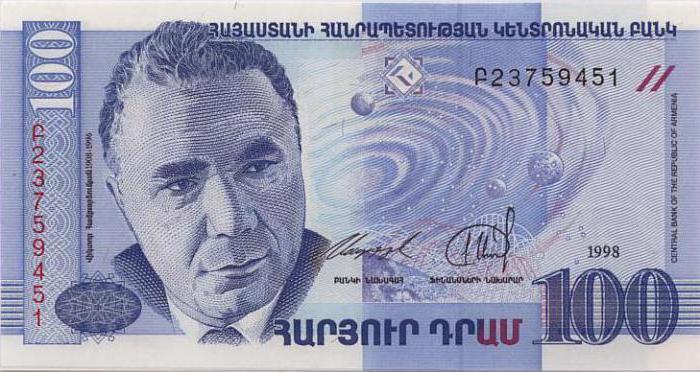 jak se jmenuje arménské peníze