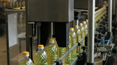 Sunflower oil production line