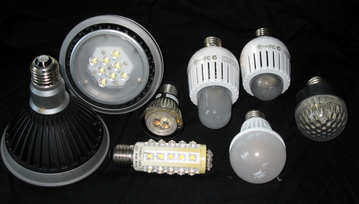 components per a la producció d’il·luminació LED