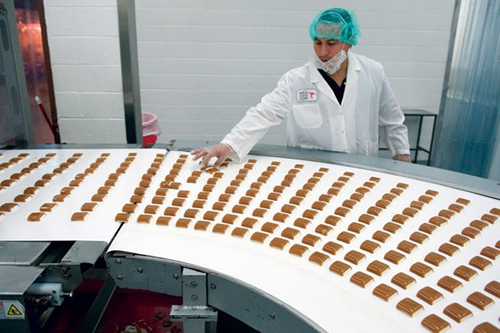 automatizace výroby karamelů