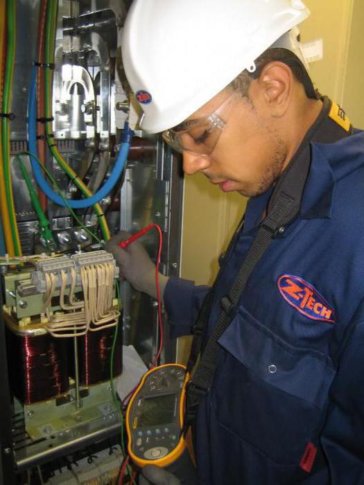 regler och säkerhetsåtgärder för drift av elektriska installationer