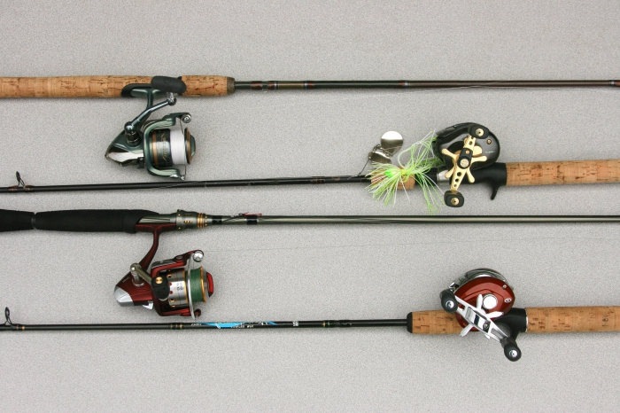 trading equipment for a fishing store