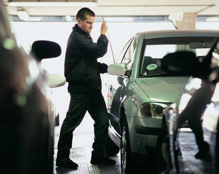 Articolul 166 al Federației Ruse reacția corectă la furtul de mașini