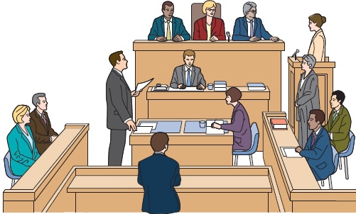 a bírák bírói osztályainak területi joghatósága