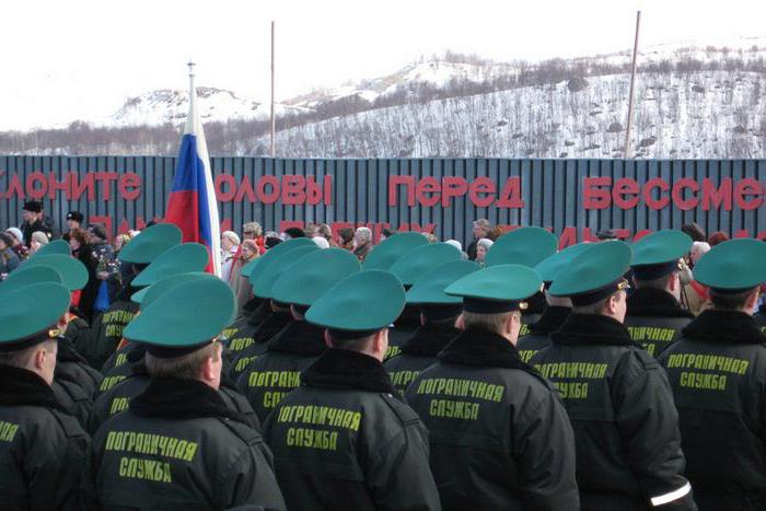 grenscontrole van de FSB van Rusland