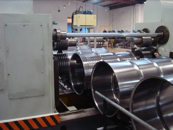 metal barrel production line