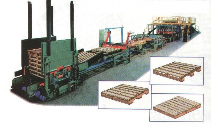 линия за производство на палети