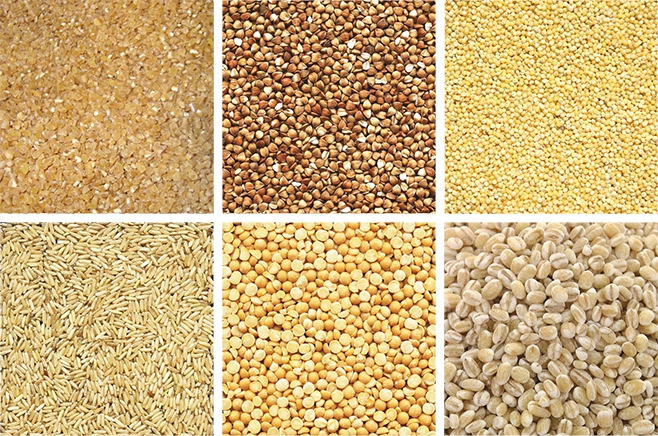 raw materials for the production of cereals