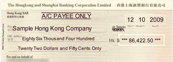 types of bank checks