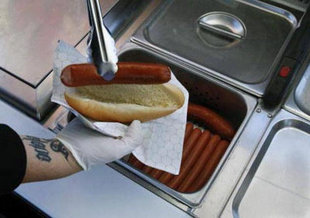 hot dog felszerelés