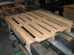Production of pallets