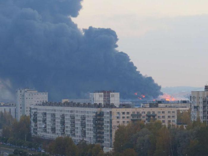 nyhetsbranden i St Petersburg