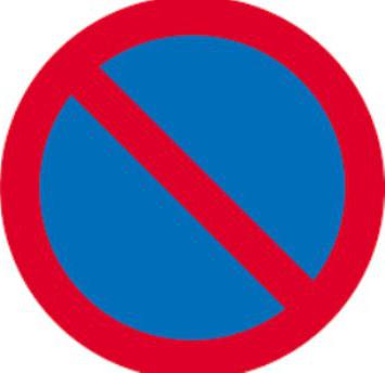 welke tekens verbieden stoppen