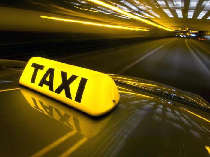 tarieven voor taxidiensten