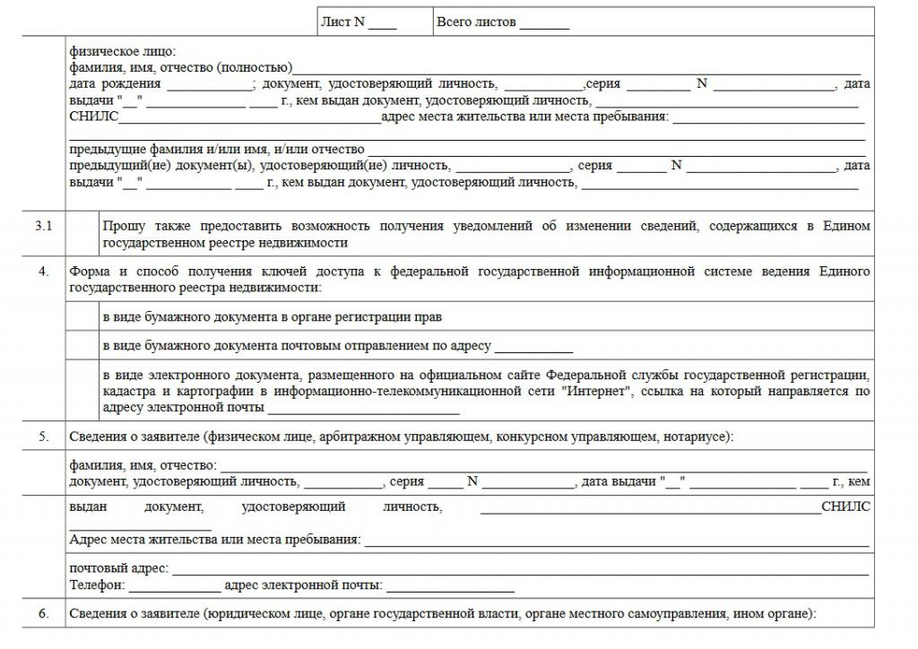 Formulario de solicitud de USRN