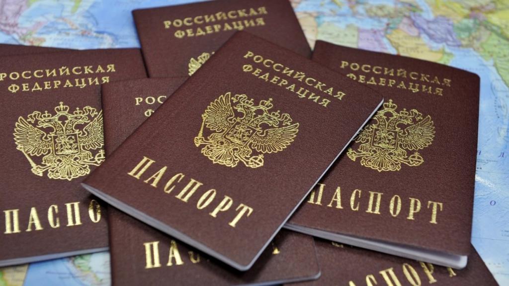 Pas občana Ruské federace k nahrazení práv