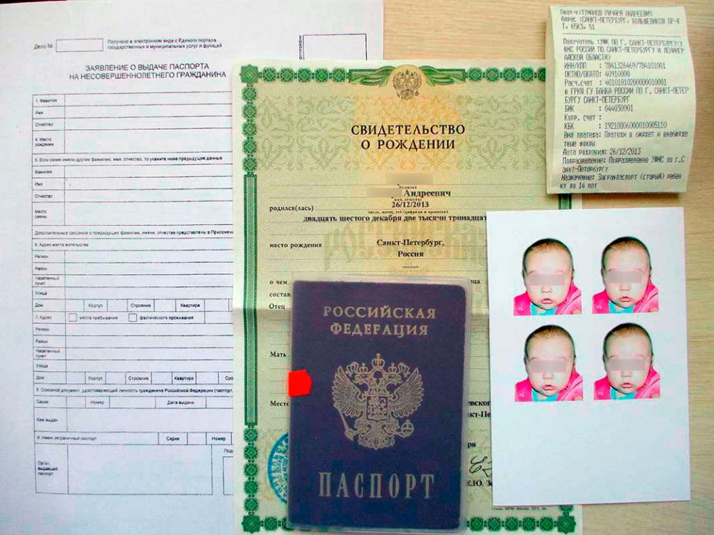 Balíček dokladů pro dětský pas