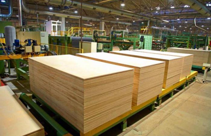 Grote houtindustriecomplexen