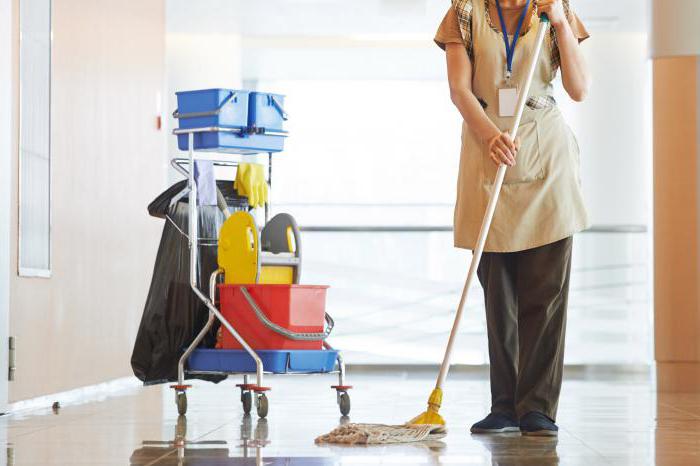 office cleaning duties